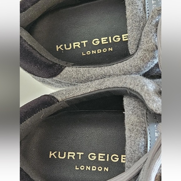 KURT GEIGER WOMEN'S LONDON LIVIAH COMFORT SHOES GREY EUR 40.5 US 9.5 NEW IN BOX - Picture 9 of 12
